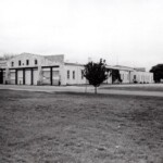 Large bays on both ends of the barn allowed for pass-through of the trolley cars. Large bays on both ends of the barn allowed for pass-through of the trolley cars.