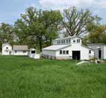 View of the farm yard.